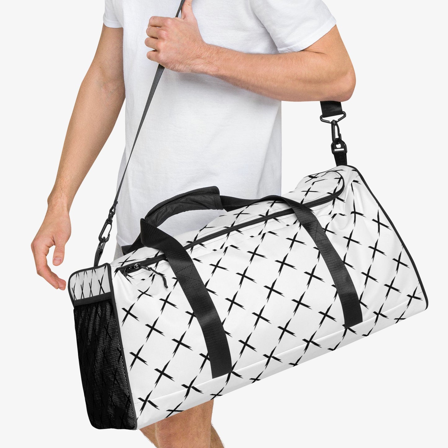 HOOKYX Duffle Bag – Spacious, Multi-Pocket Organization & Adjustable Strap