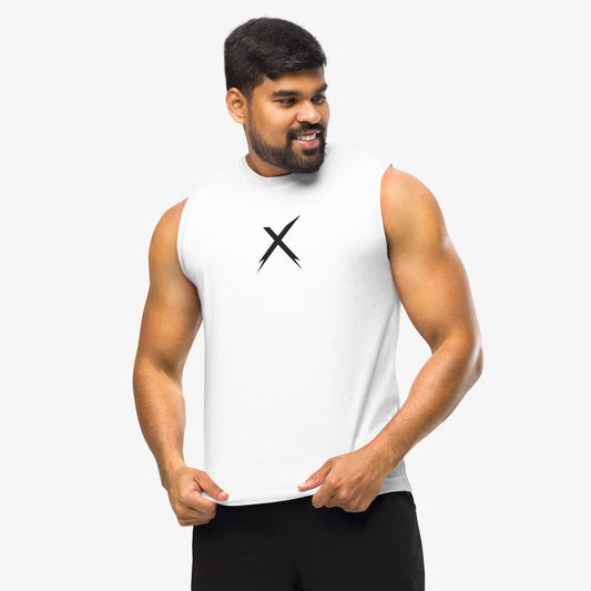 HOOKYX Relaxed Fit Tank White Series X