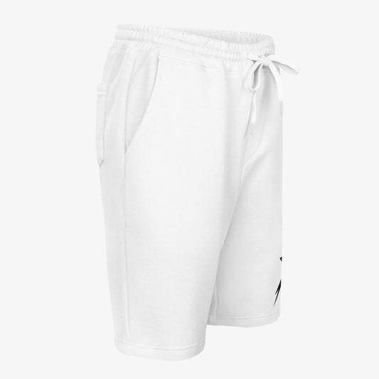 HOOKYX White Series X Men's Ultra-Soft Relaxed Fit Fleece Shorts