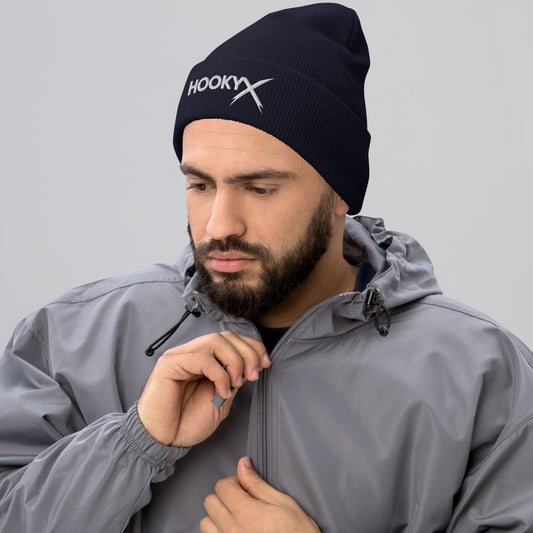 HOOKYX Training Gear Series X Performance Knit Beanie – Unisex, Soft Acrylic for Training