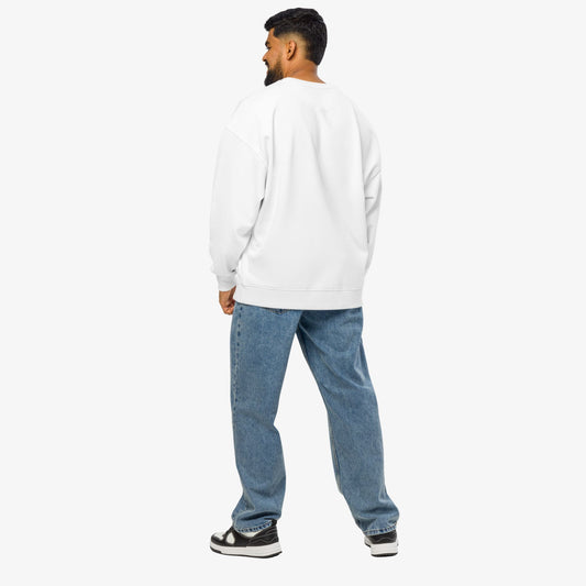 HOOKYX Oversized Sweatshirt White Series X