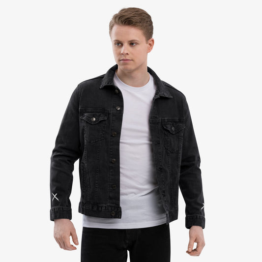 HOOKYX Series X Denim Jacket – Classic Unisex Style & Durable Comfort
