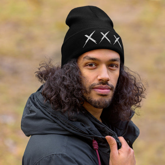HOOKYX Training Gear Series X Performance Knit Beanie – Unisex, Soft Acrylic, Warm & Hypoallergenic